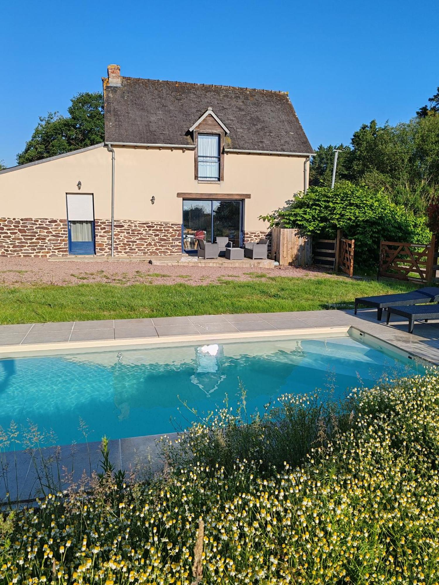 L'Ote De Brekilien Villa Saint-Malon-sur-Mel Eksteriør bilde